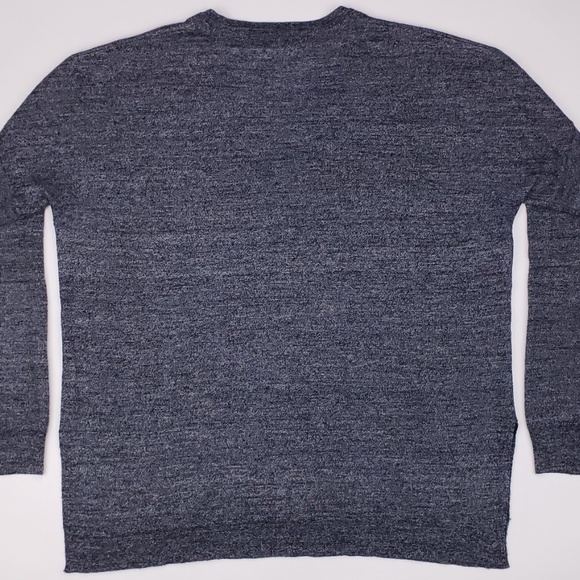 J Crew Medium Womens Sweater Merino Linen E9434 Bl - Picture 4 of 8